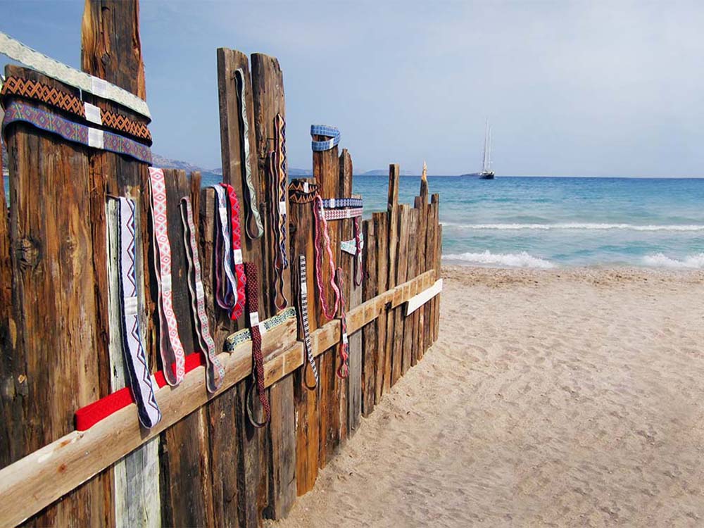BOHOHOLIC -NET- beach bed elastic band