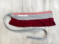 BORDEAUX CELLS waist charm belt