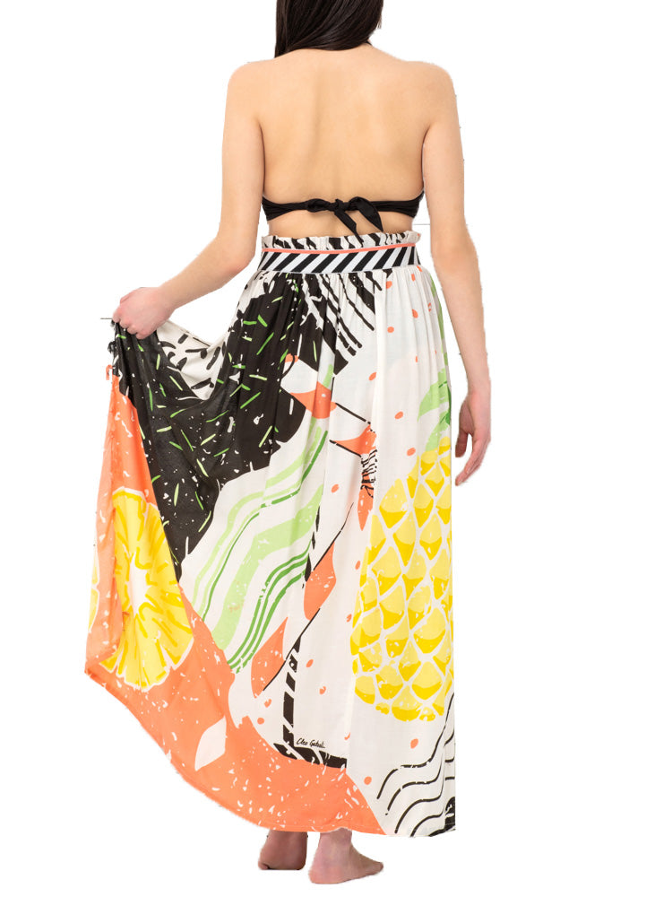 PINACOLADA maxi pareo skirt