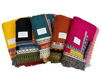 ETHNIC beachtowel - fuchsia