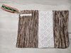 SPLASH - WHITE BLOCK clutch bag