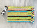 SPLASH - MULTI STRIPES clutch bag