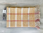 SPLISH SPLASH - WEAVE CHECKS clutch bag