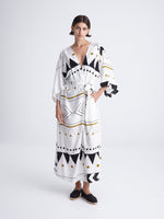 HIGH TIDE maxi kimono with double shoulders