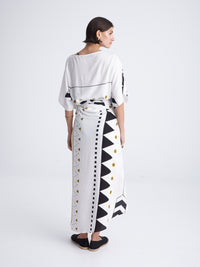 HIGH TIDE wrap skirt