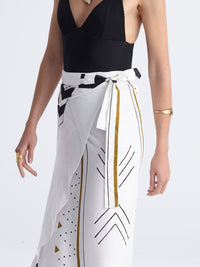 HIGH TIDE wrap skirt