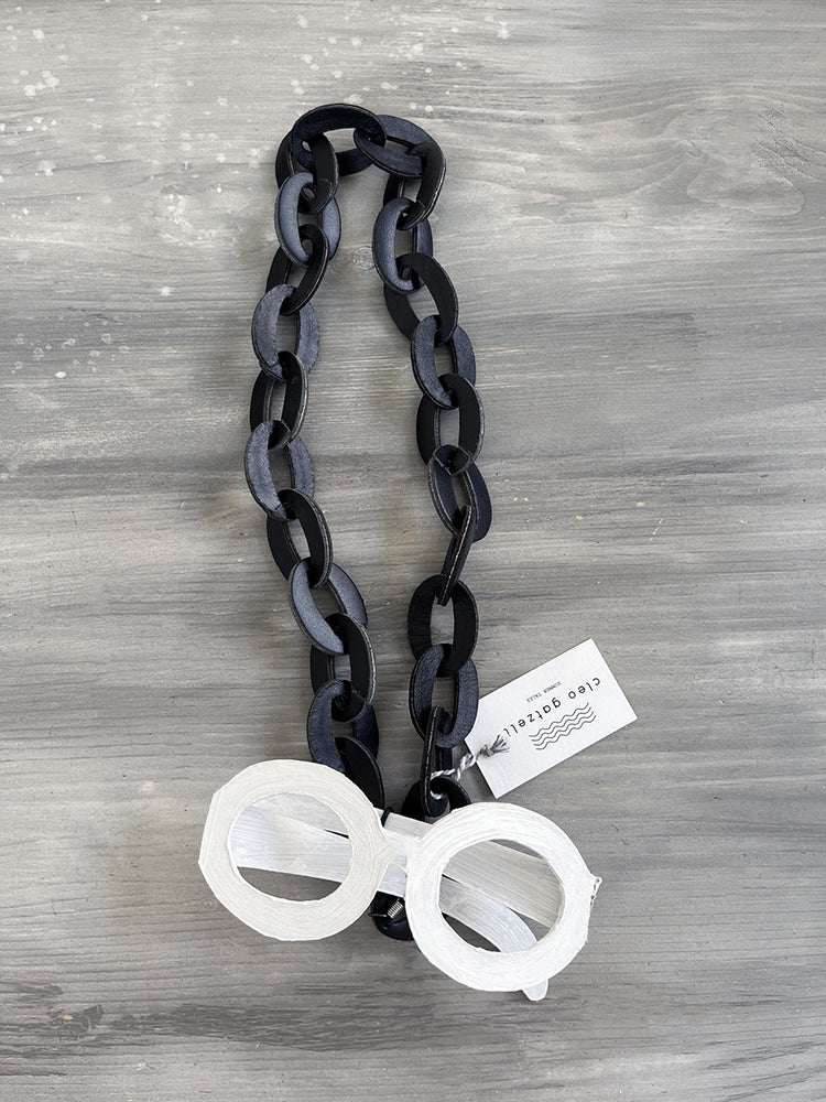 KIRKI glasses leather chain - all colors