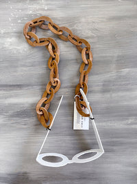 KIRKI glasses leather chain - all colors