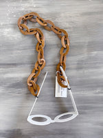 KIRKI glasses leather chain - all colors