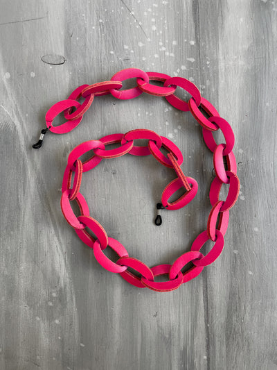 KIRKI glasses leather chain - all colors