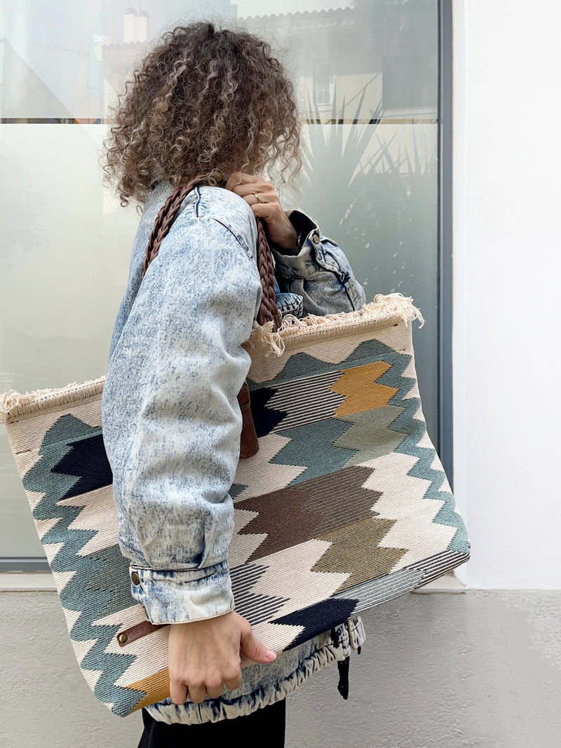 CARAVAN - TETRIS shoulder bag- veraman