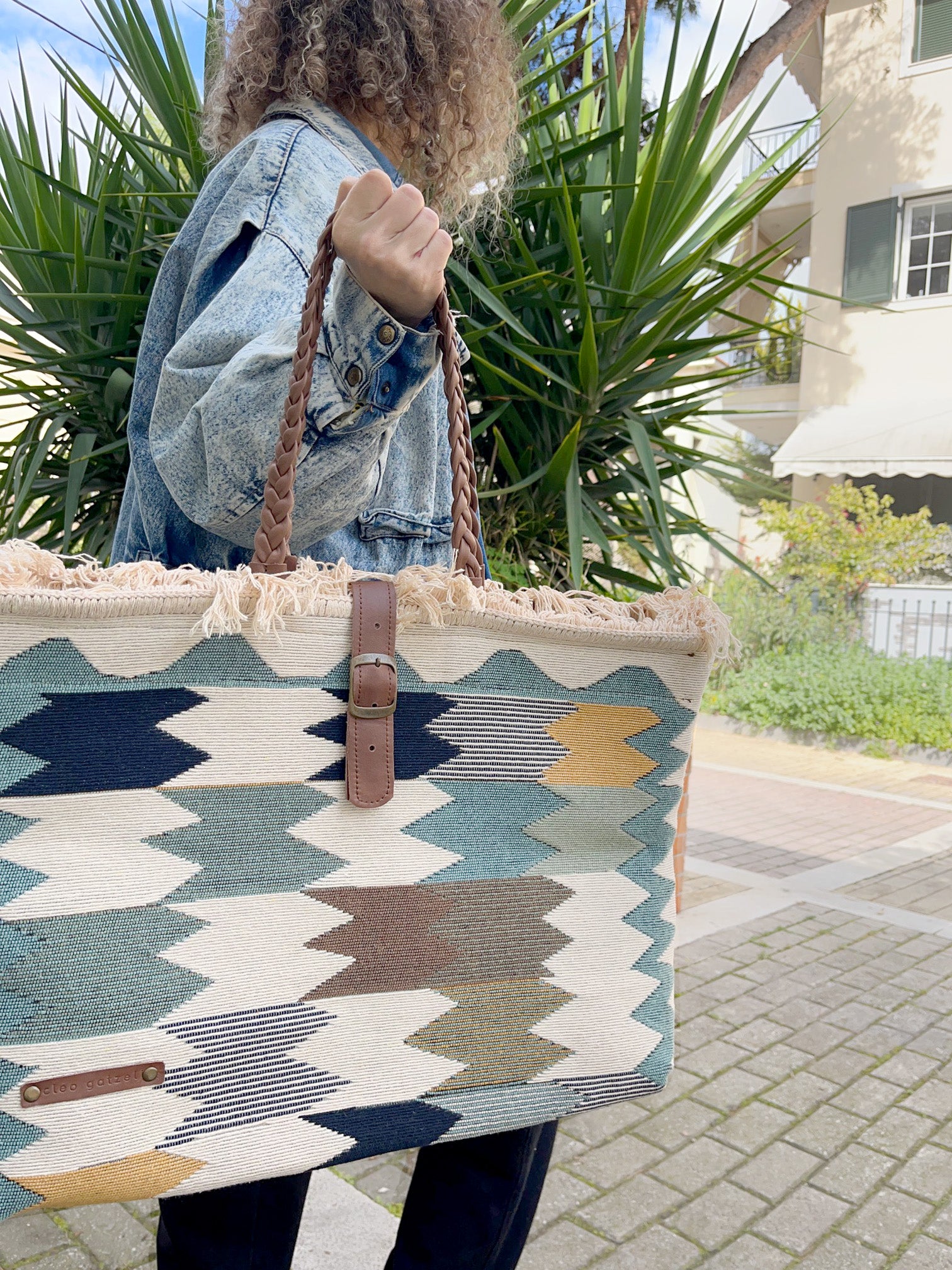 CARAVAN - TETRIS shoulder bag- veraman
