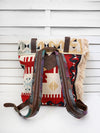 CARAVAN - AZTEC CROSS backpack - red