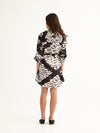 PEBBLES roll-neck shirt dress