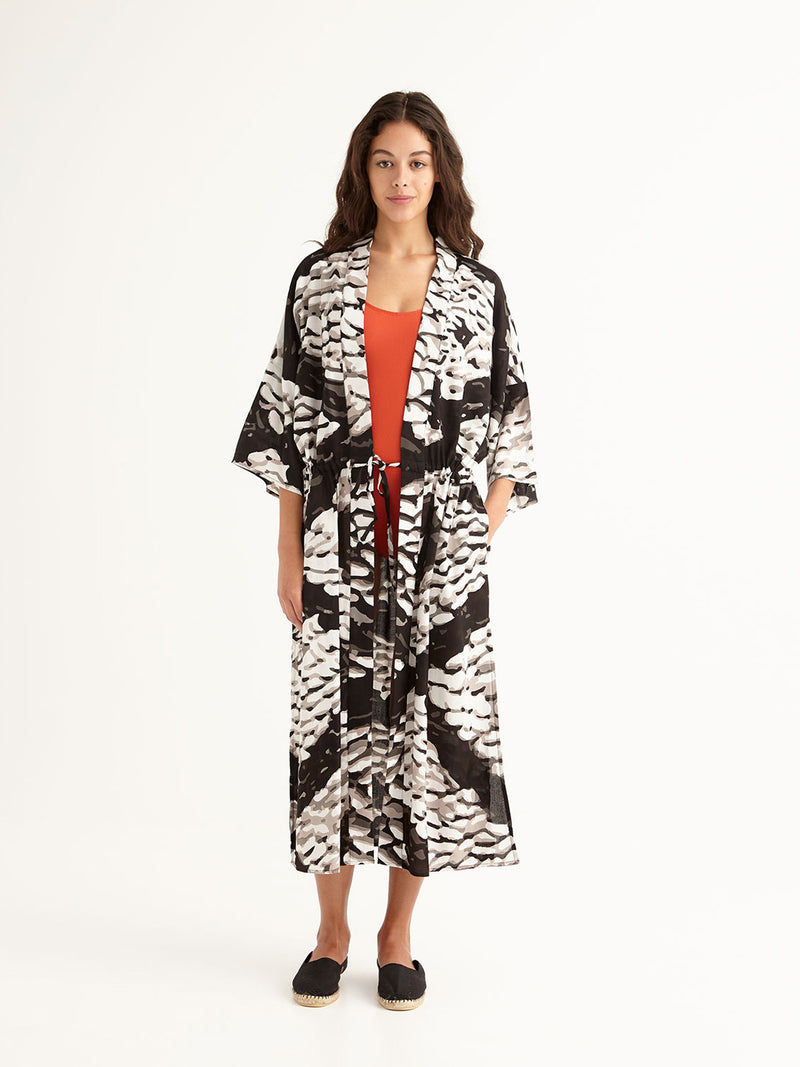 PEBBLES beach robe with side pockets