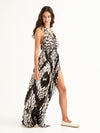 PEBBLES maxi backless dress
