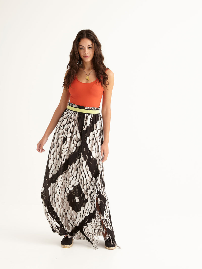 PEBBLES maxi pareo skirt