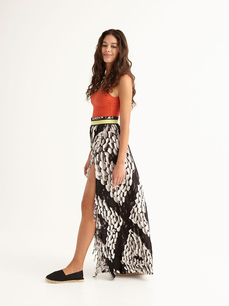 PEBBLES maxi pareo skirt