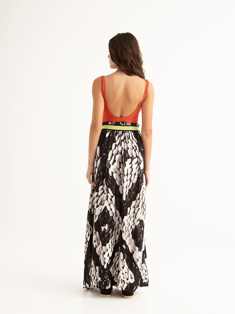 PEBBLES maxi pareo skirt