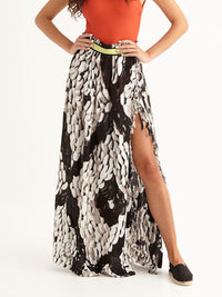 PEBBLES maxi pareo skirt
