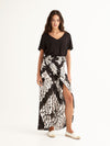 PEBBLES wrap skirt