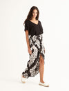 PEBBLES wrap skirt