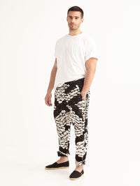 PEBBLES men's loose fit pants