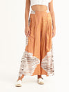 MACRAME PEACH maxi pants