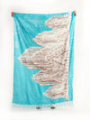MACRAME TURQUOISE pareo sarong