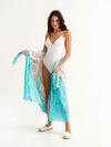 MACRAME TURQUOISE pareo sarong
