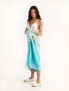 MACRAME TURQUOISE pareo sarong