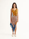 LONG WEEKEND sleeveless pareo dress