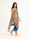 LONG WEEKEND sleeveless pareo dress