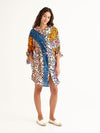 LONG WEEKEND roll-neck shirt dress