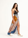 LONG WEEKEND maxi pareo skirt