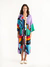 KIDULTHOOD beach robe with side pockets