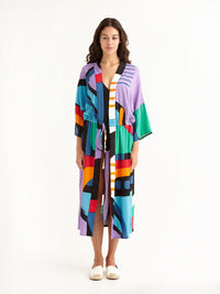 KIDULTHOOD beach robe with side pockets