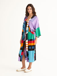 KIDULTHOOD beach robe with side pockets