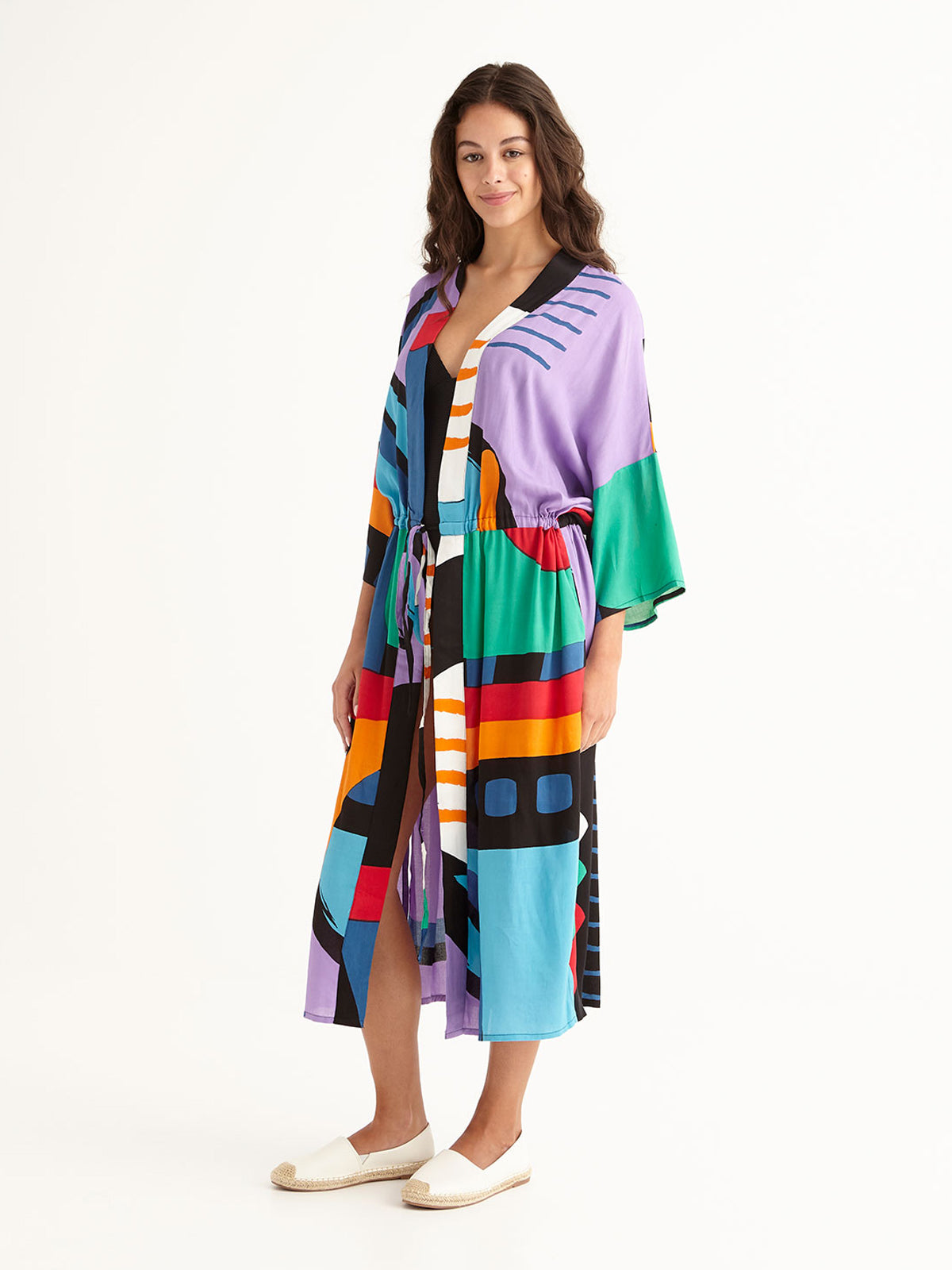 KIDULTHOOD beach robe with side pockets