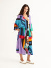 KIDULTHOOD beach robe with side pockets