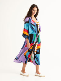 KIDULTHOOD beach robe with side pockets