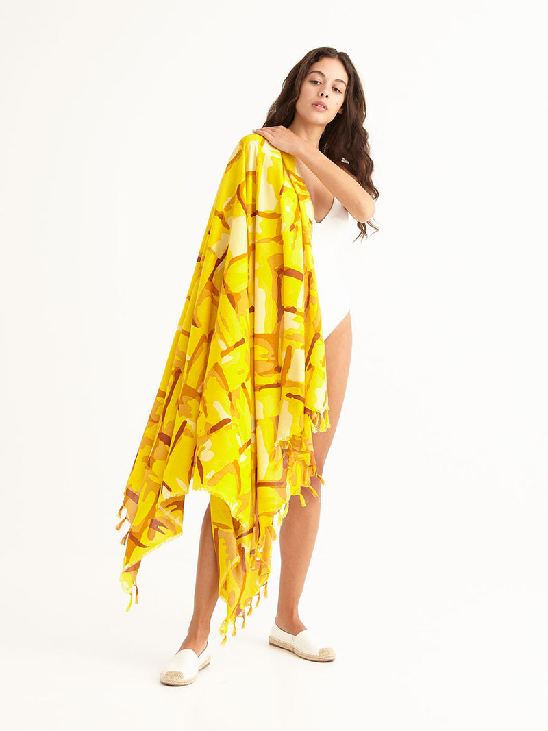 STRAW pareo sarong