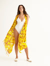STRAW pareo vest