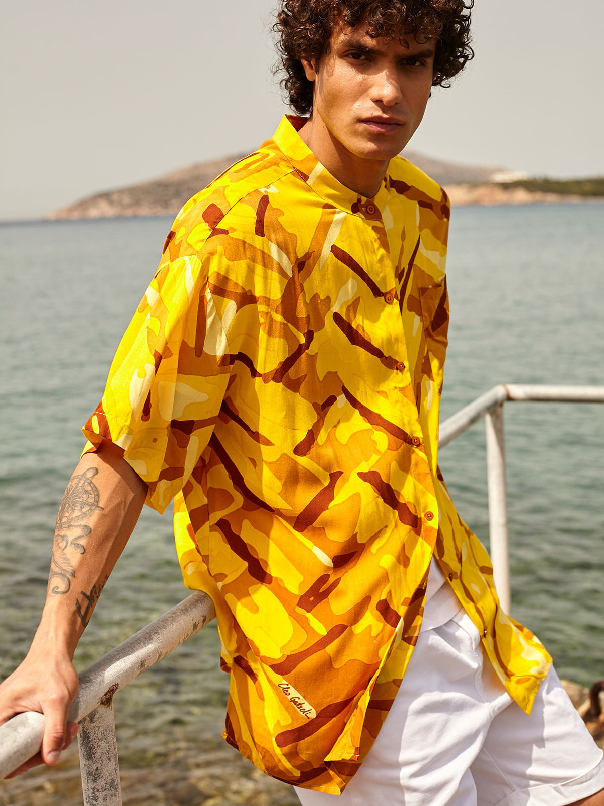 STRAW mao shirt