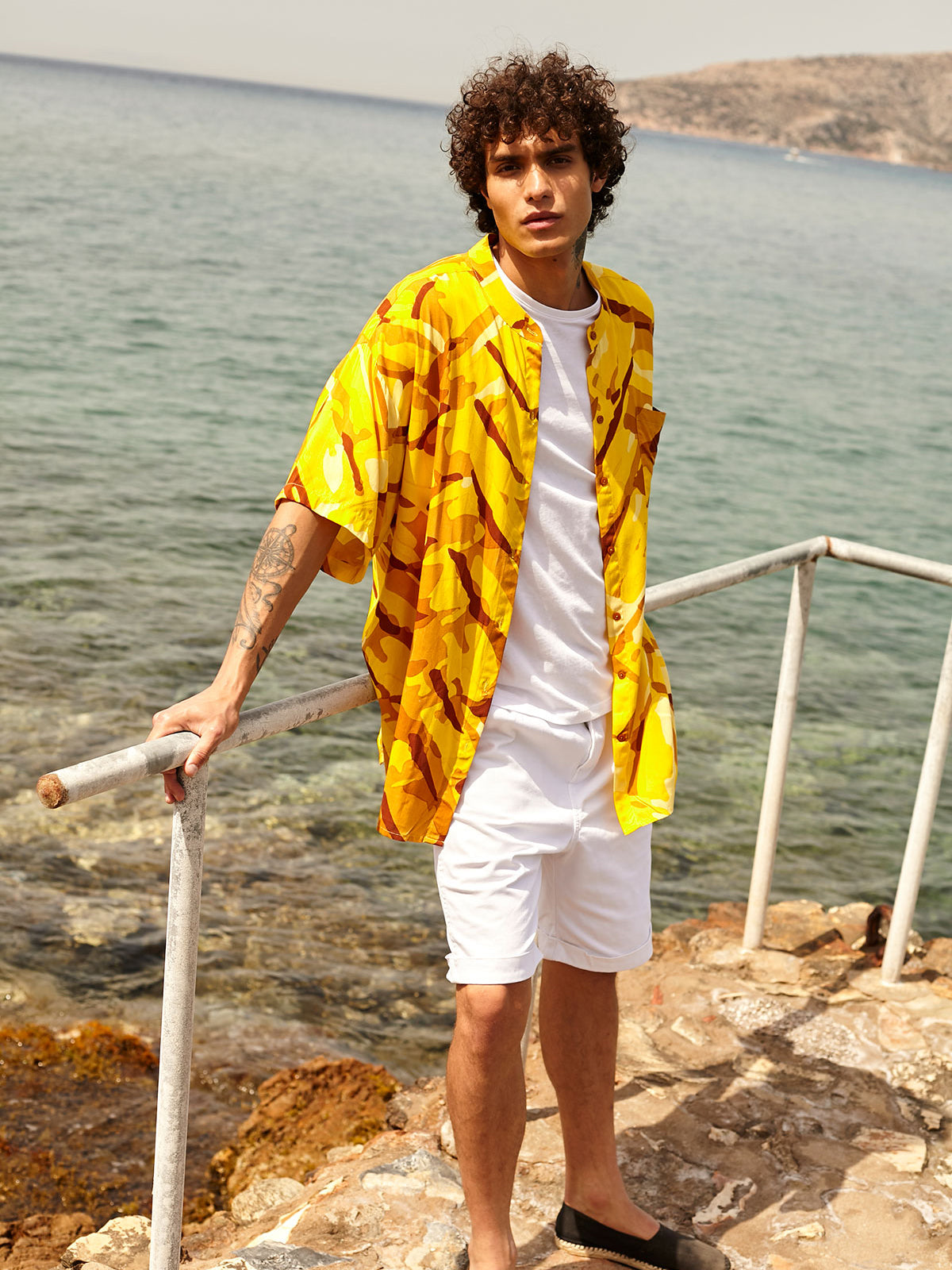 STRAW mao shirt