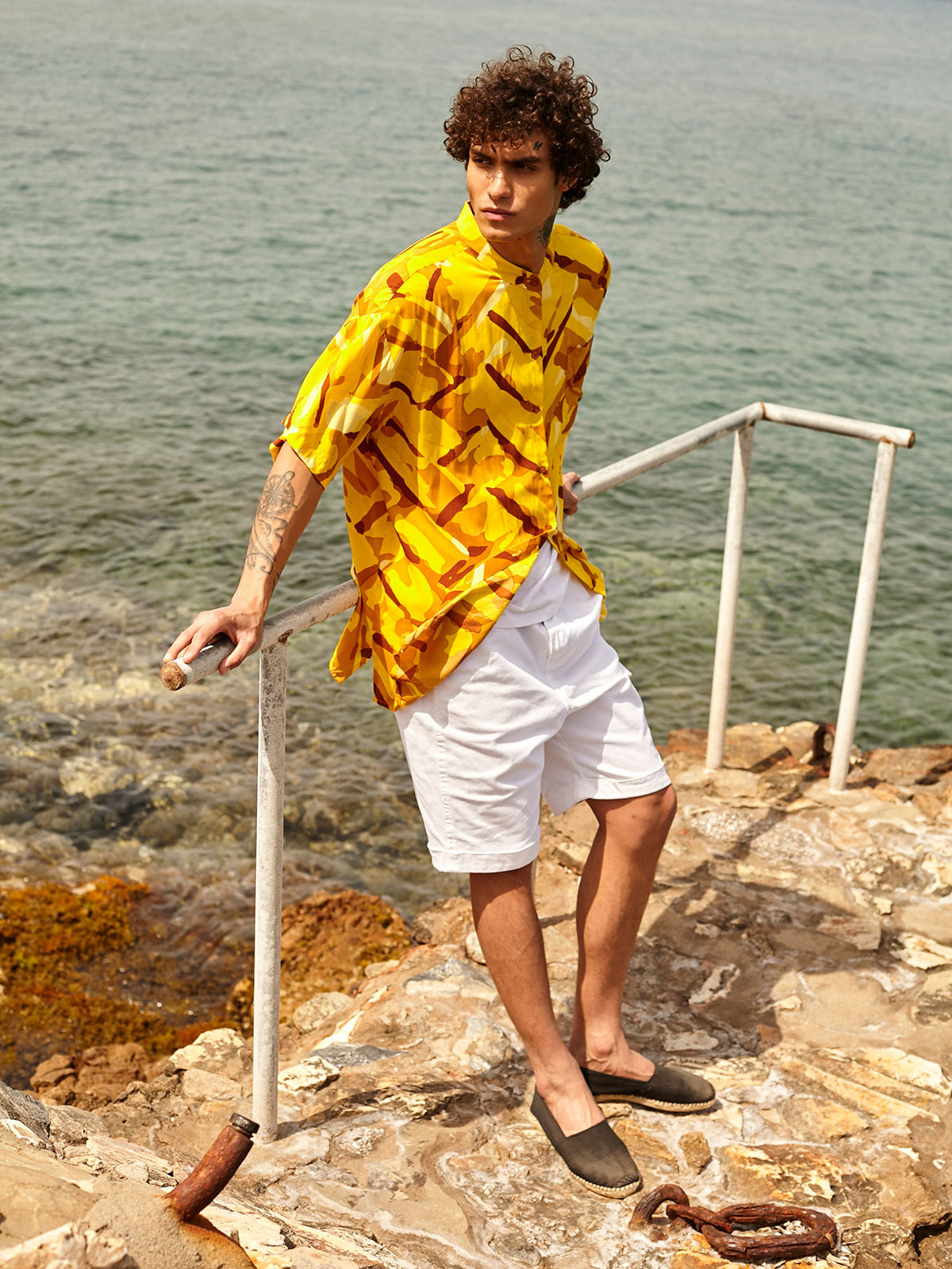 STRAW mao shirt