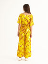 STRAW maxi pants