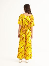 STRAW maxi pants