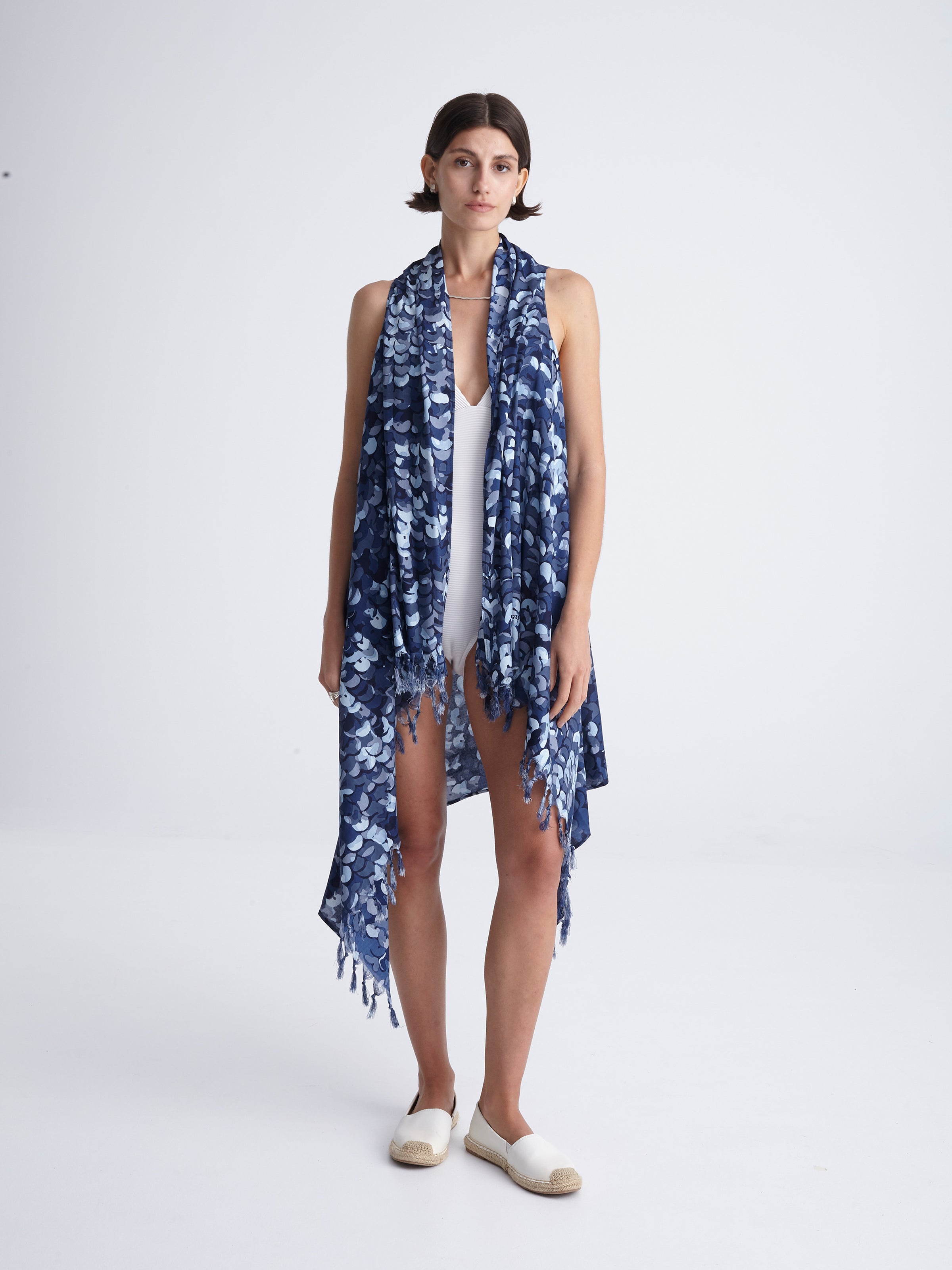 SEQUINS pareo vest