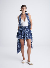 SEQUINS pareo vest